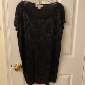 Michael Kors Blouse, Medium, short sleeve Sequin